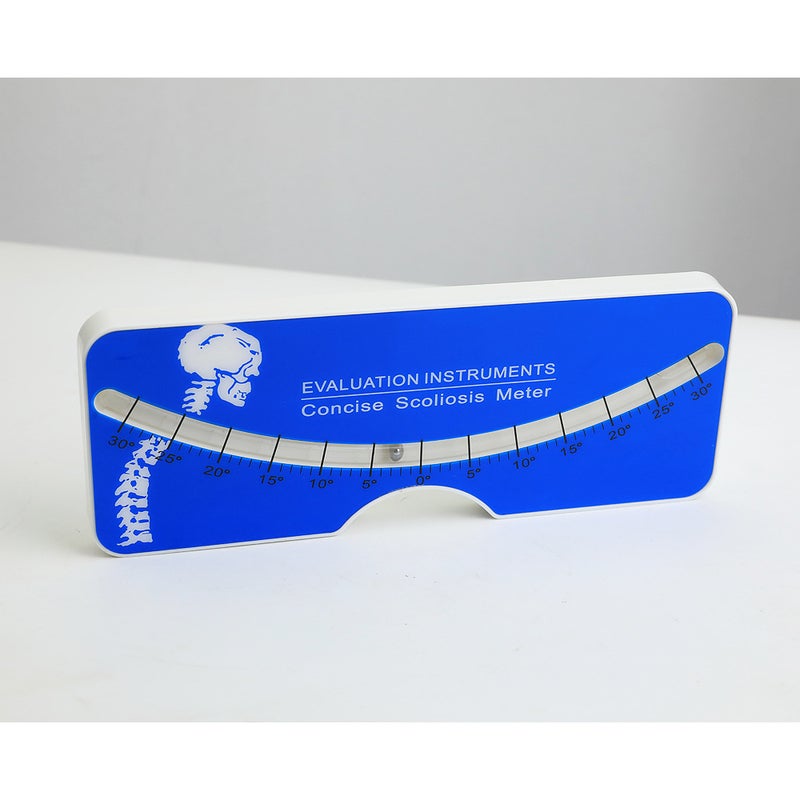 Etopoo Scoliometer Measuring Ruler Scoliometer Scoliometer Rehabilitation Evaluation Tool Scoliometer Level Ruler(Acrylic blister scoliosis ruler pink ZFC50YP) - Image 5