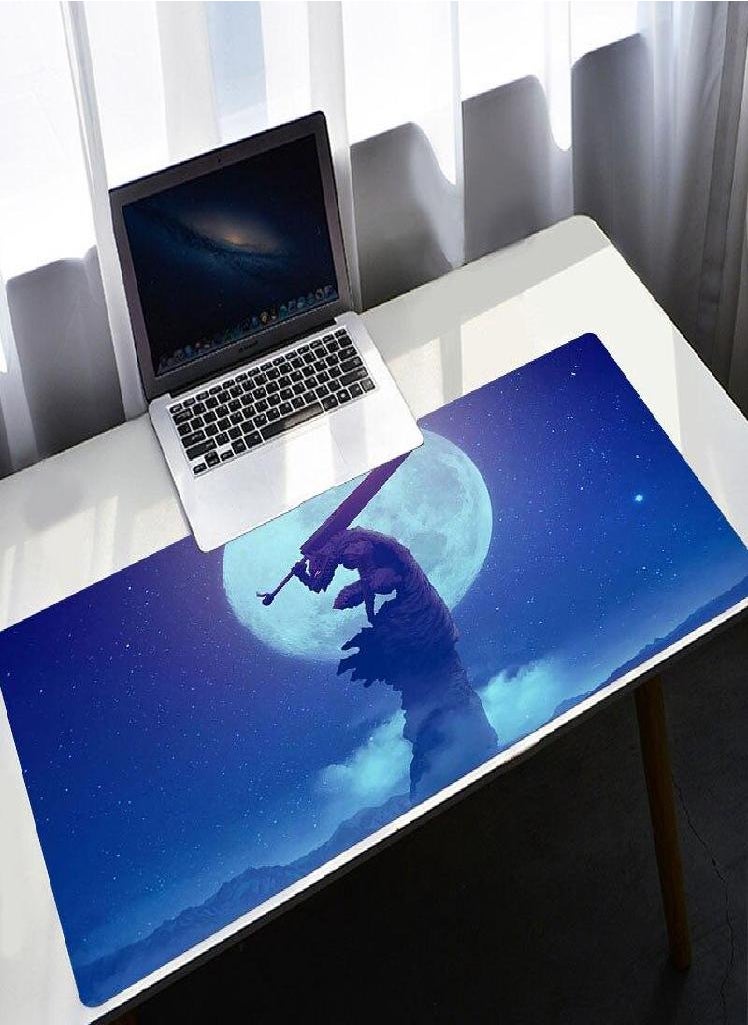 Eckek - Mouse Pad Berserk Guts Anime Dywan Gamer  Gaming Accessories Varmilo Keyboard Computer Mousepad CS GO LOL Desk Mat - Image 1