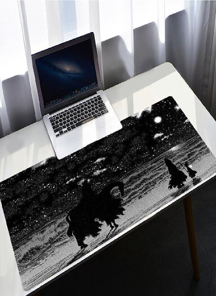 Eckek - Mouse Pad Berserk Guts Anime Dywan Gamer  Gaming Accessories Varmilo Keyboard Computer Mousepad CS GO LOL Desk Mat - Image 1