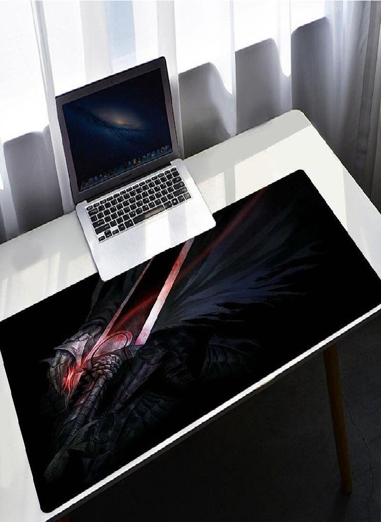 Eckek - Mouse Pad Berserk Guts Anime Dywan Gamer  Gaming Accessories Varmilo Keyboard Computer Mousepad CS GO LOL Desk Mat - Image 1