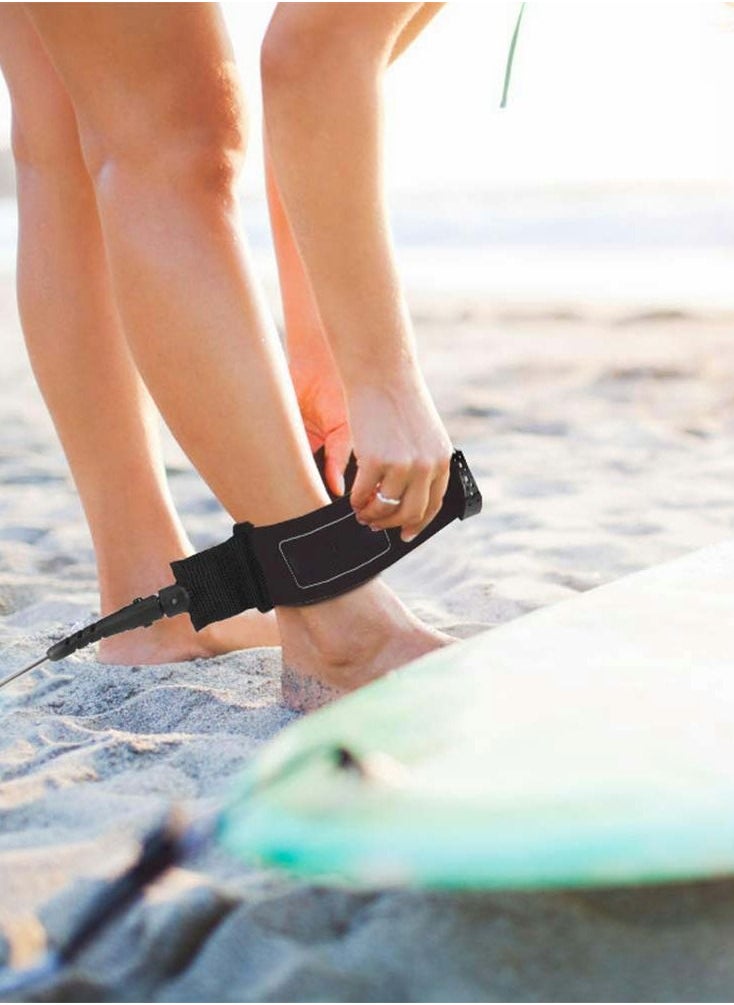 Y&D - SUP Ankle Strap, Leash 10 Foot Coiled Stand Up Paddle Board Surfboard Stay on Strap - Image 1