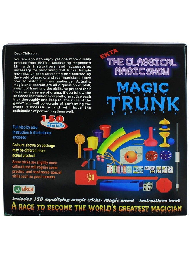 Ekta EKTA Plastic Magic Trunk - The Classical Magic Show, Multi Color, Kids  - Image 5