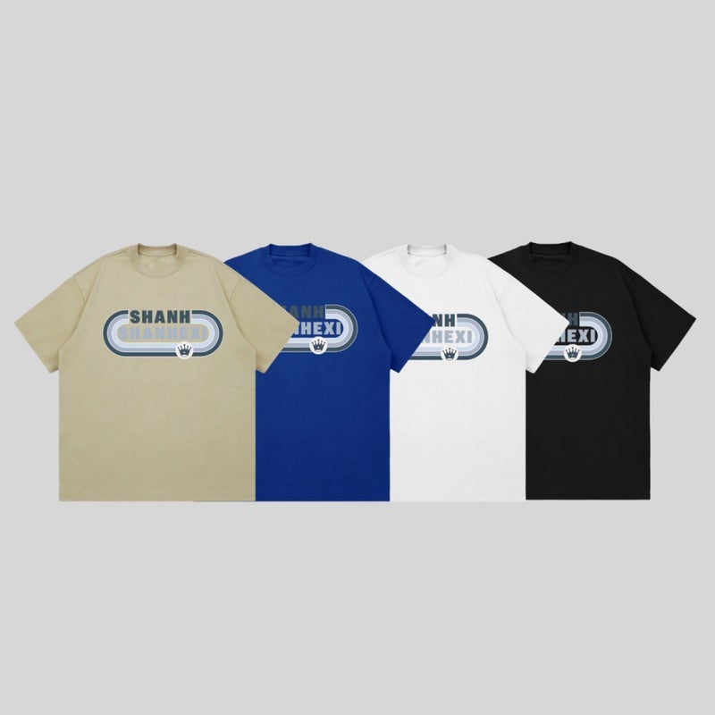 Heavy Opaque 260G Korean Style Street Style White Short-Sleeved T-Shirt Women'S Hip Hop Letter Printed Loose All-Match Top - Image 2
