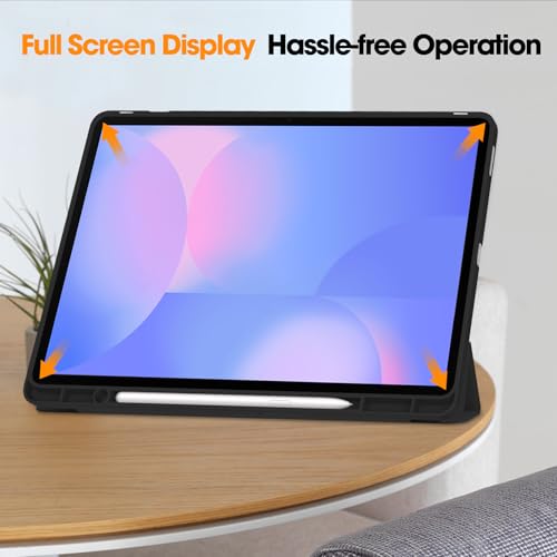 ProElite Cover for Samsung Galaxy Tab S10 FE Plus 13.1 inch, Soft Flexible Flip Case Cover for Samsung Galaxy Tab S10 FE Plus 13.1 inch Cover, [Recoil Series]- Lavender - Image 4