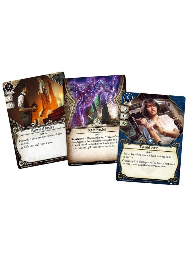 Fantasy Flight Games Arkham Horror The Card Game Where Doom Awaits MYTHOS PACK | Horror Game | Mystery Game| Cooperative Card Game| Ages 14+ | 1-2 Players| Average Playtime 1-2 Hours | Made by Fantasy Flight Games, Green - Image 3