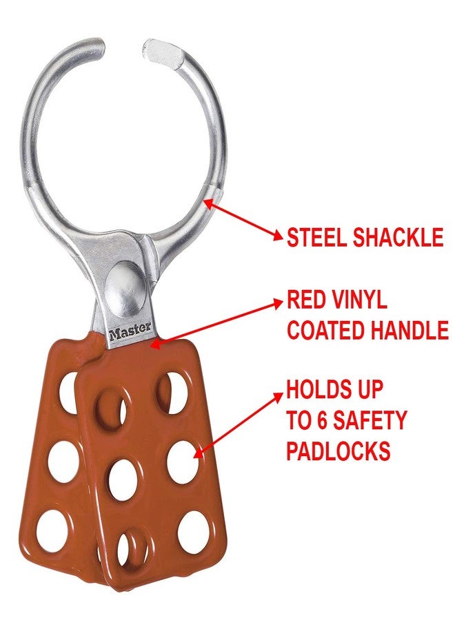 Master Lock 417 Lockout Tagout Safety Hasp - Image 4