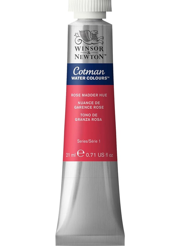 WINSOR & NEWTON Winsor & Newton Cotman 21ml Water Colour Tube - Rose Madder  - Image 1