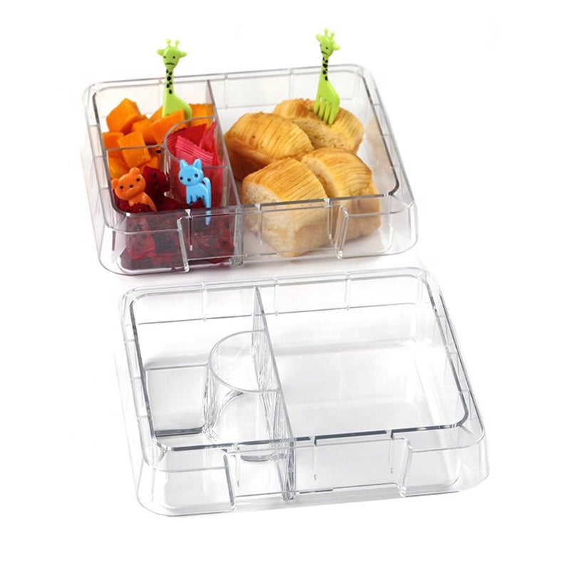 BonBon - Elite Mini 4 Compartment Leakproof Lunchbox - Playful Dino - Image 3