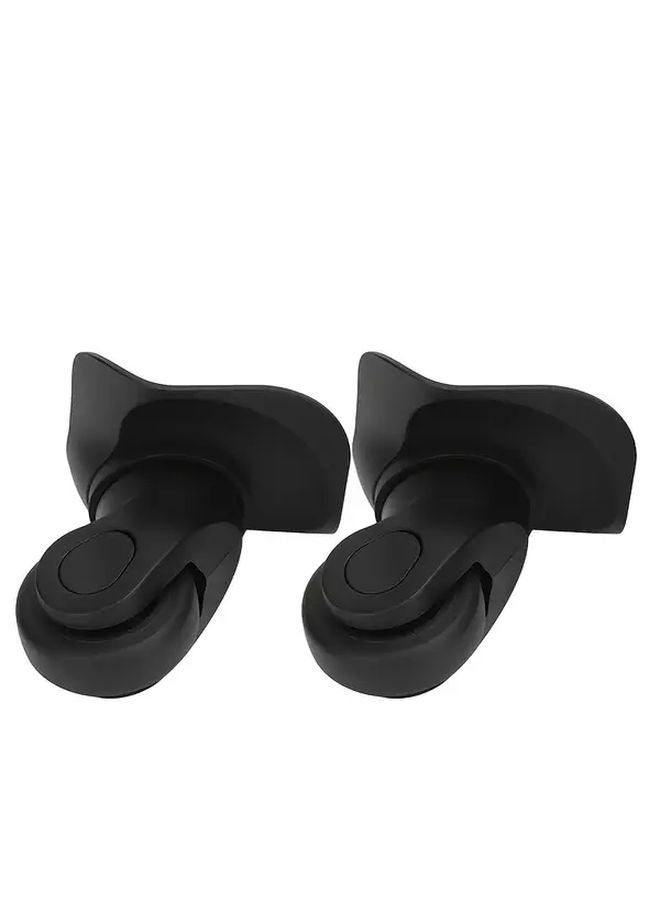 2pcs Heavy Duty 360 Degree Replacement Luggage Wheels Tool Free Installation - Image 1