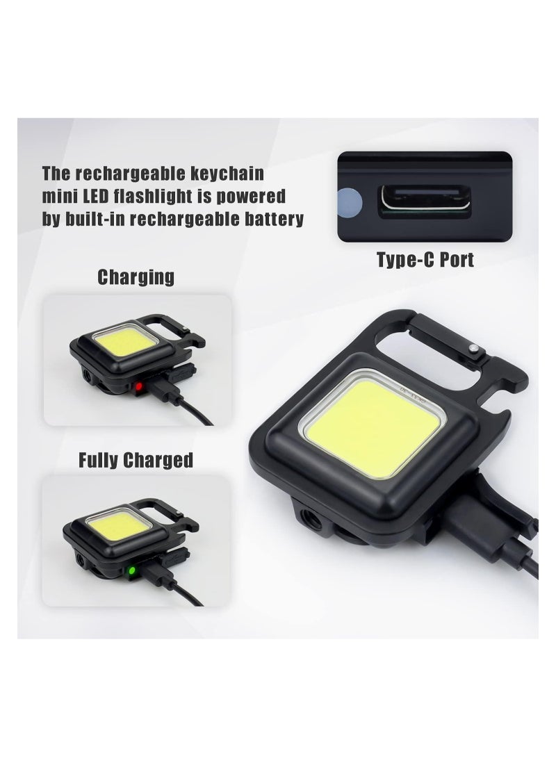 ELTRAZONE Rechargeable 800 Lumens Mini Flashlight - Pack of 2  - Image 5