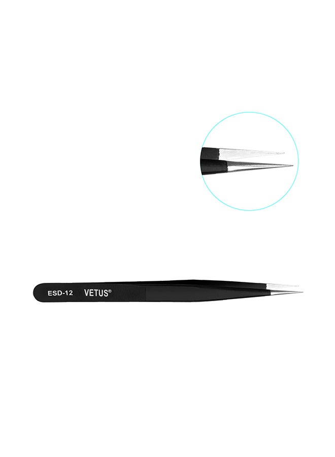 IOLITE Antirust Firm Comfortable Eye Lashes Extension Tool Stainless Steel Tweezers 110 Mm - Image 2