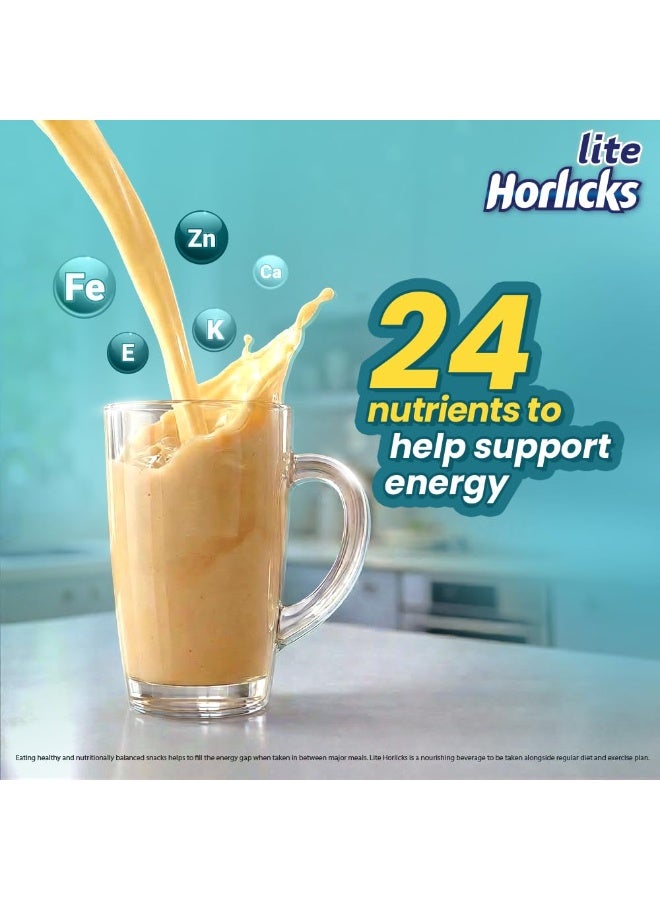 Horlicks Lite Malt Drink Mix, 1kg, High Protein, No Added Sugar, Energy for Active Adults - Image 5