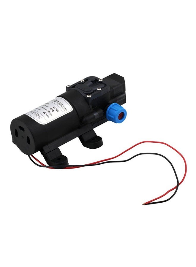 Self-Priming Diaphragm Water Pump Black - Image 1