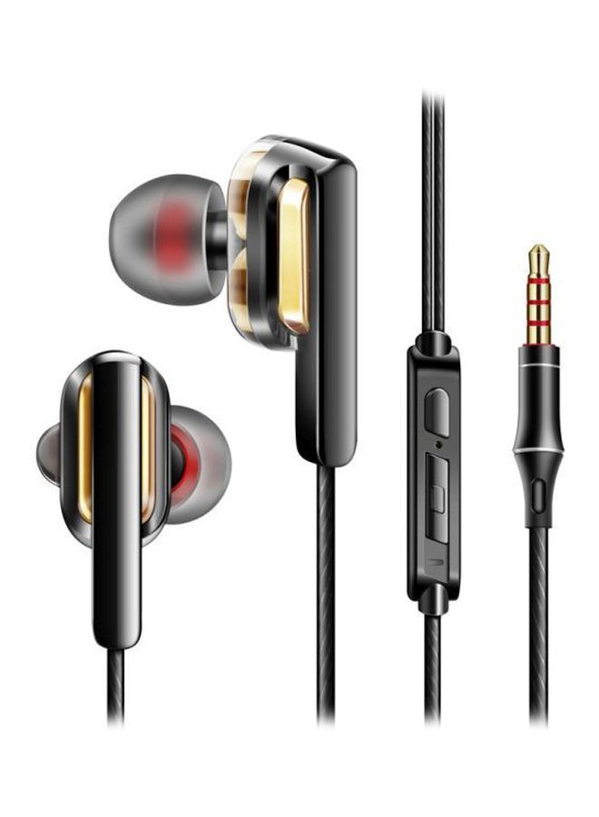 NIBEMINENT CK3 Hi-fi Wired In-Ear Headphones Black  - Image 1