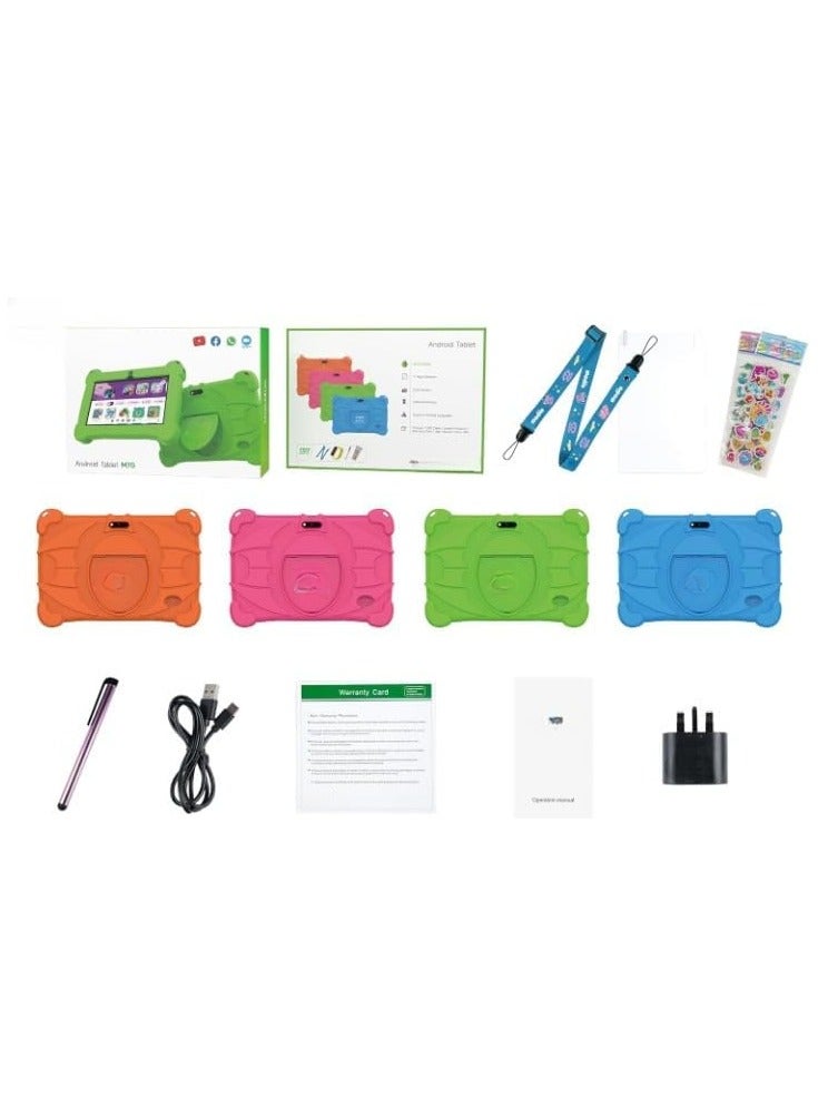 REBENUO M70 Kids Tablet, 7-inch HD Display, Dual Camera, Android 7.0, 8GB Storage, 3000mAh Battery, Multiple Languages Support (blue) - Image 2