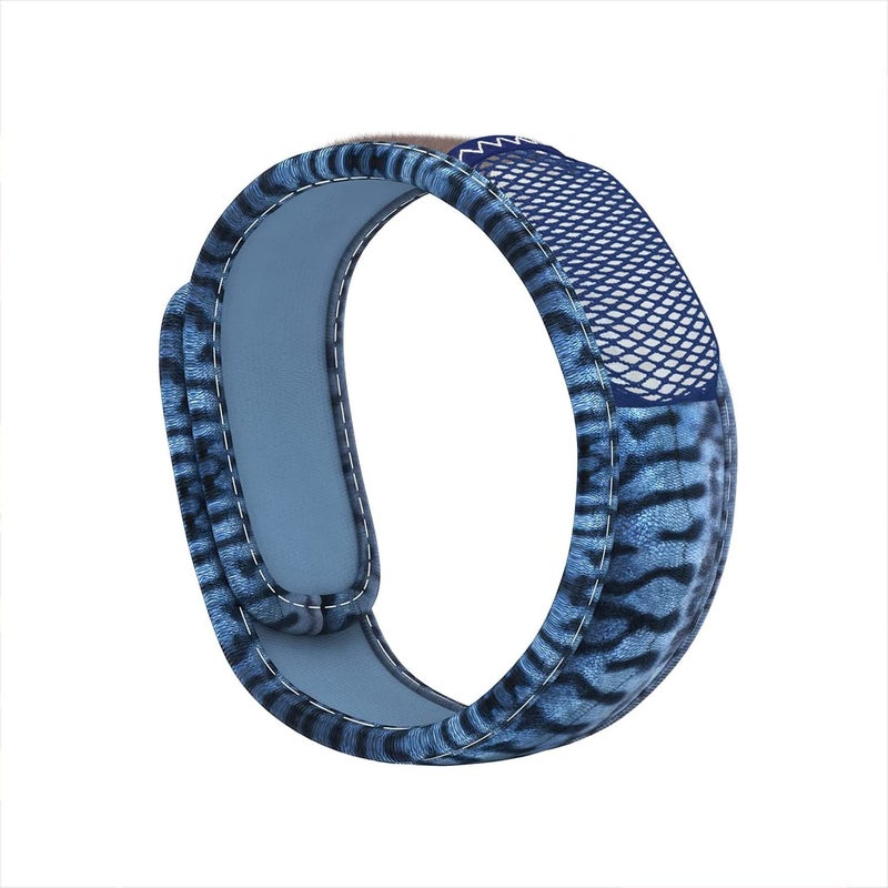 PARA'KITO Mosquito Insect & Bug Protection Wristband - Mosquito Stickers & Bug Spray Alternative - Summer Essentials, Beach Accessories, Hiking & Camping Essentials - Natural Essential Oils (Mackerel) - Image 1