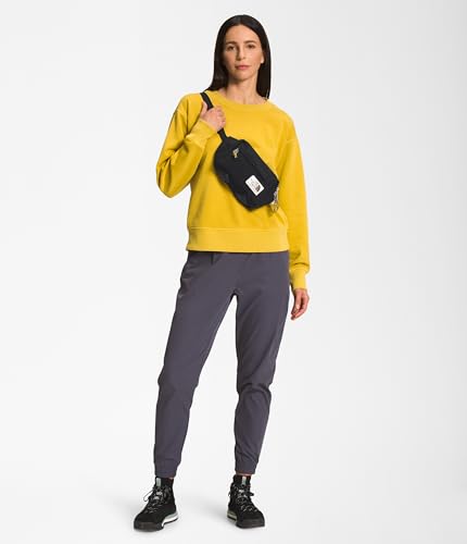 The North Face Berkeley Lumbar Bag | Water-Repellent Fanny Pack for Men & Women, External Pocket & Adjustable Strap, TNF Black/Mineral Gold-NPF, One Size - Image 4