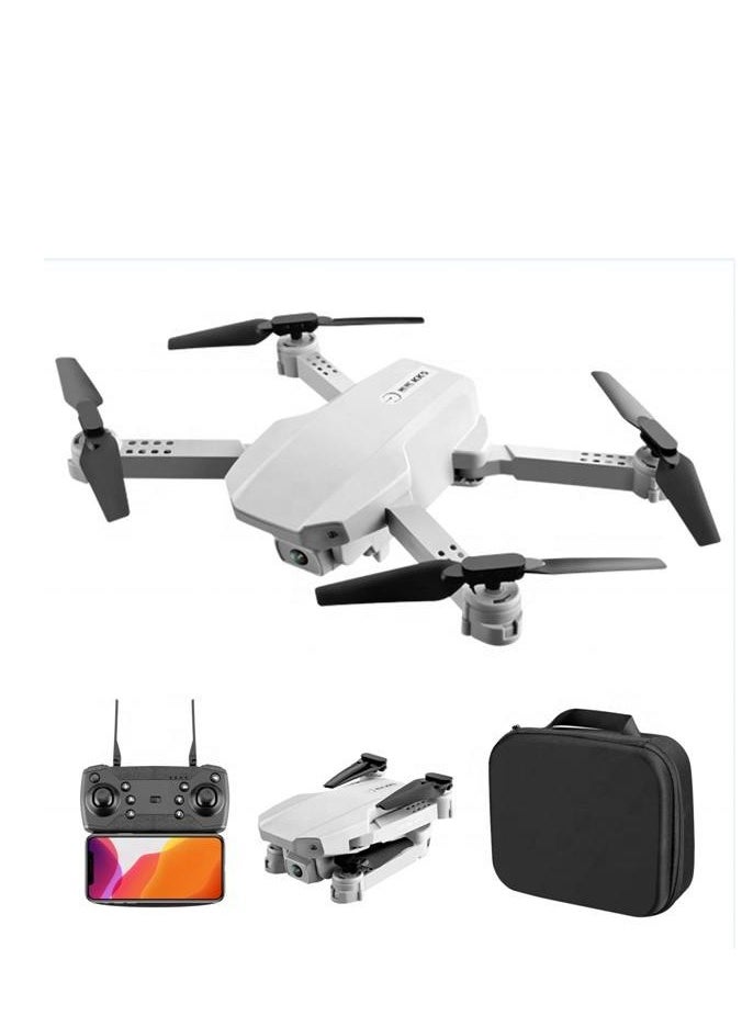 ELTRAZONE - Foldable Quadcopter Drone with 360° Roll | 150m Range | Dual HD Camera Lens | 25-30 Min Flight Time | Speed Control, Gesture Manipulation, Optical Flow, Avoidance (Grey) - Image 1