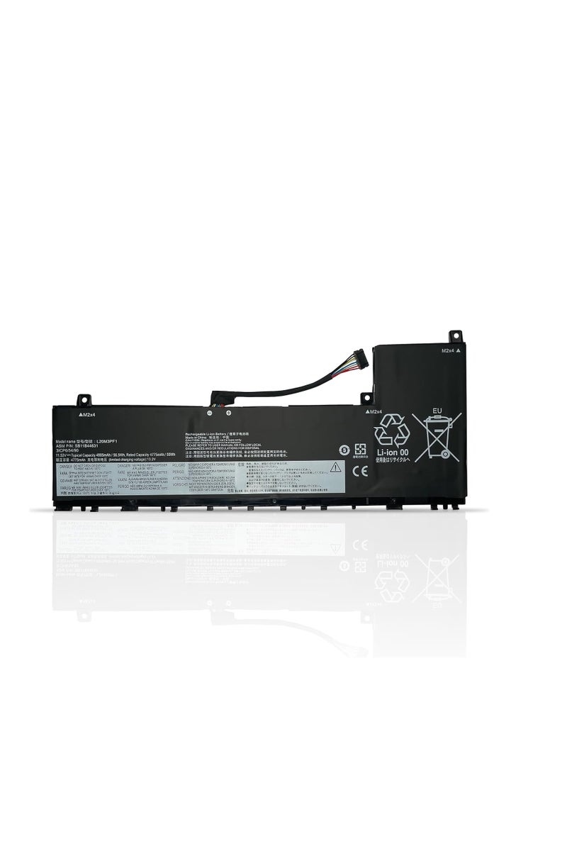Terabyte بطارية لابتوب متوافقة مع Lenovo XiaoXin Air 14+ ACH 14+ ITL 14+ + ACN 20 21 14+ IAP Series (11.52V 56.5Wh) لطرز L20D3PF0 L20C3PF1 L20M3PF1 L20L3PF1 SB11B44631 SB11B44632 SB11B44634 5B11B44625 - Image 1