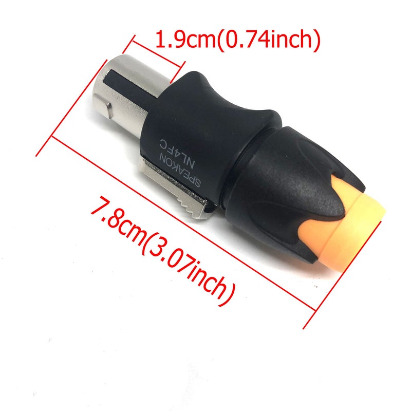 Cbirds 1pc Green NL4FC Metal Four Core Loudspeaker Connector For Amplifier - Image 3