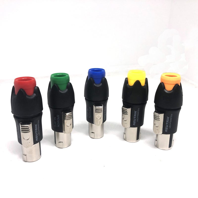 Cbirds 1pc Green NL4FC Metal Four Core Loudspeaker Connector For Amplifier - Image 5
