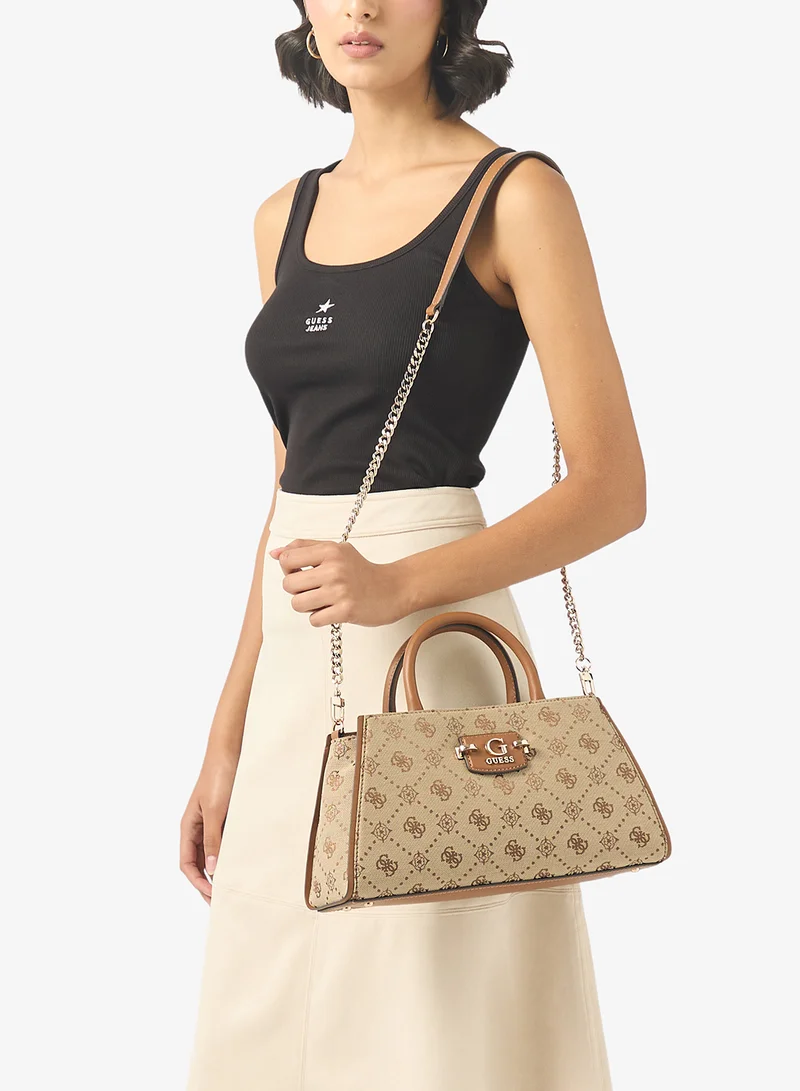 GUESS  Neda Girlfriend Satchel Bag for Women | Best Price UAE