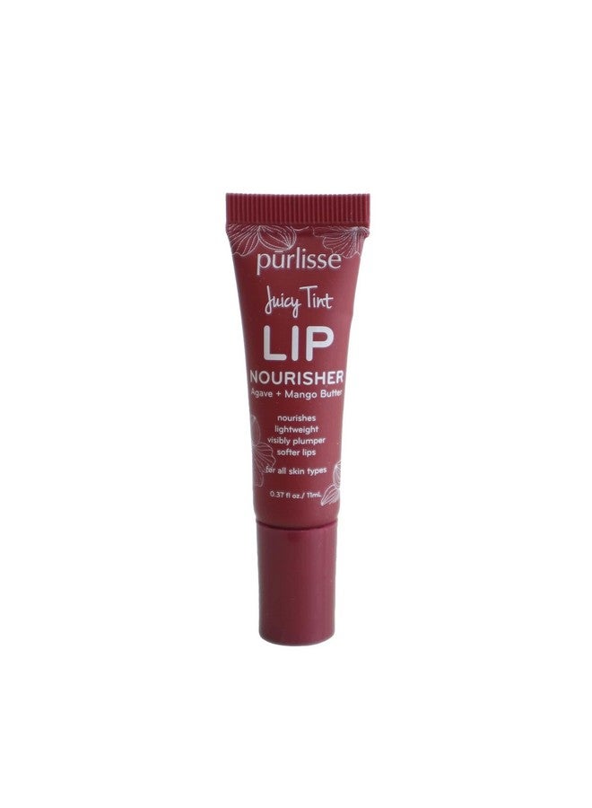 بورليس مرطب الشفاه الملون Purlisse Juicy Tint Lip Nourisher (Berry Shine) - Image 1