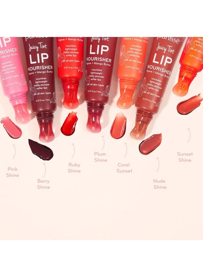 بورليس مرطب الشفاه الملون Purlisse Juicy Tint Lip Nourisher (Berry Shine) - Image 3