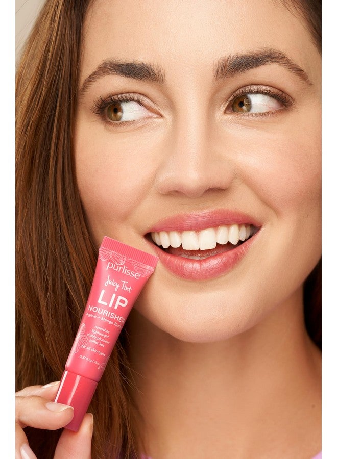 بورليس مرطب الشفاه الملون Purlisse Juicy Tint Lip Nourisher (Berry Shine) - Image 4