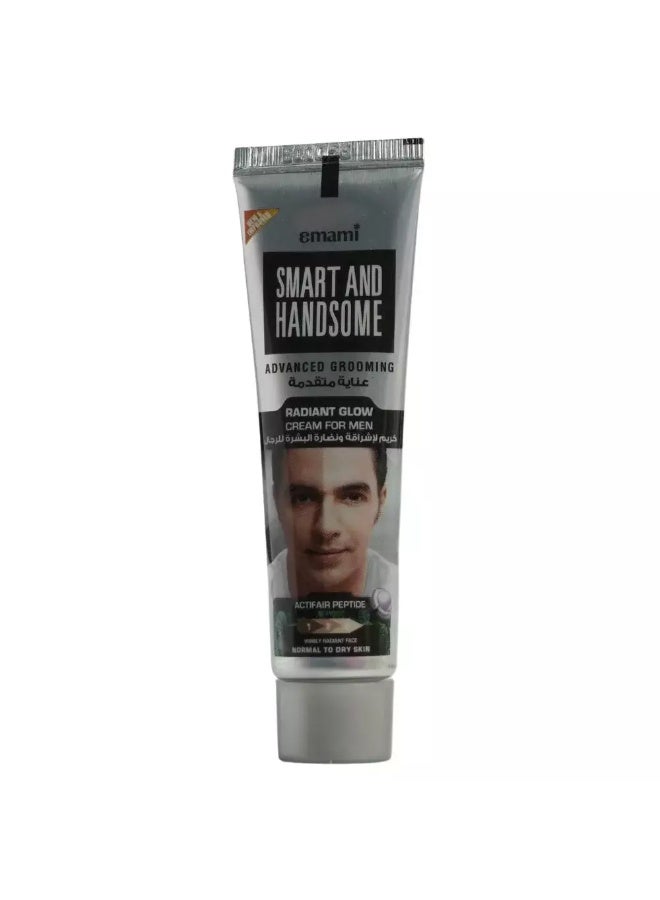 Emami Smart & Handsome Advanced Grooming Radiant Glow Cream for Men- 25gms