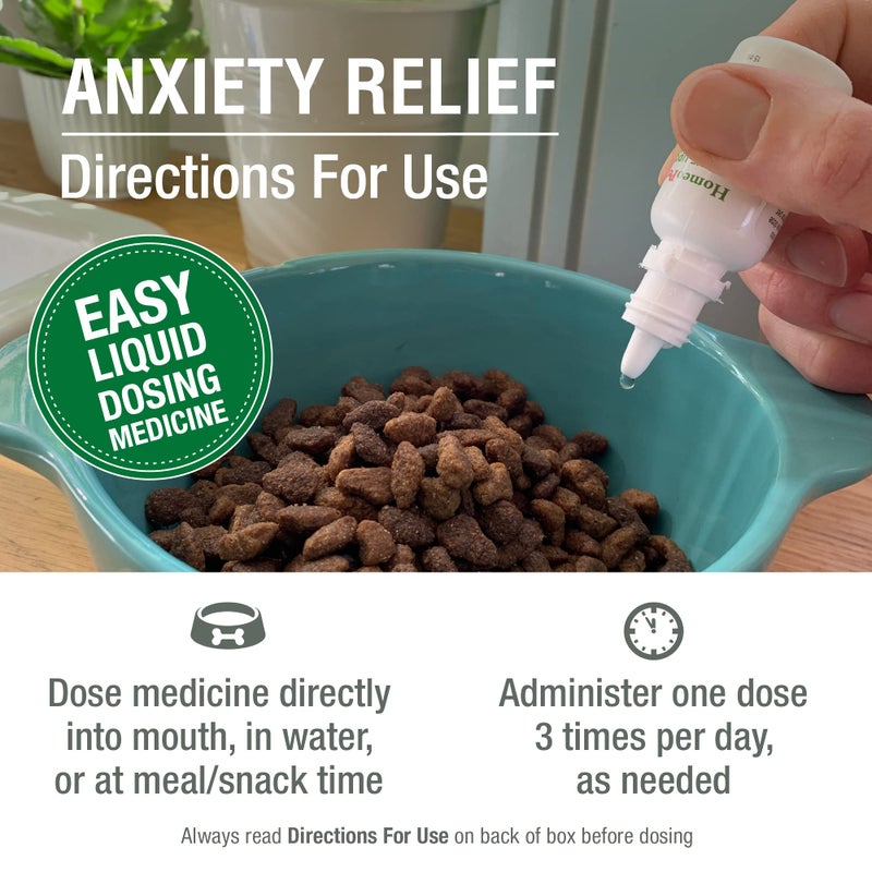 HomeoPet Anxiety Relief Medicine for Pets, Natural Anxiety Relief for Dogs and Cats, Cat and Dog Calming Medicine, 15 Milliliters - Image 5