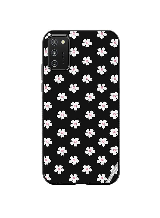 VR CREATIVE Protective Case Cover For Samsung Galaxy A02s Flower Design Multicolour - Image 1