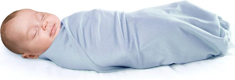 Woolino Baby Swaddle Blanket 100 Merino Wool Receiving Blanket for Boys  Girls Swaddles for Newborns 03 Months Blue - Image 1