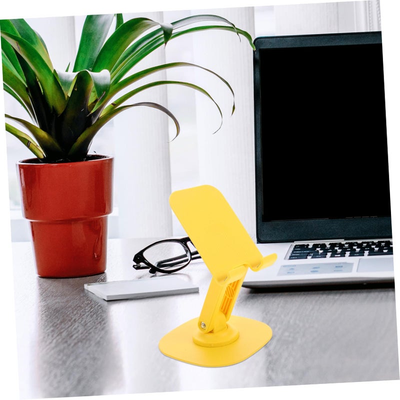 Adjustable Height Rotating Phone Tablet Stand with Stable Base Office Desk Accessory - Image 5