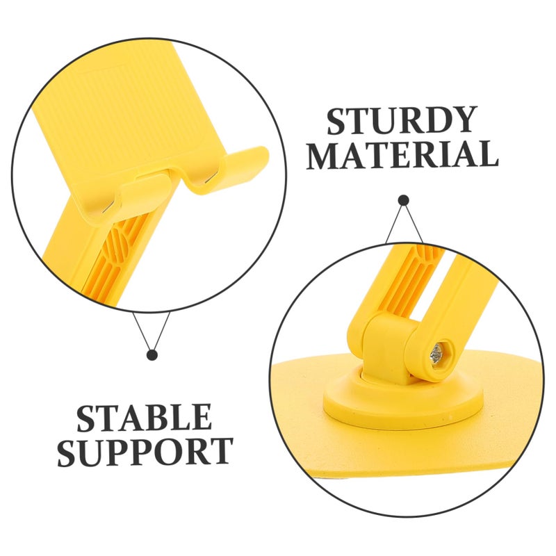 Adjustable Height Rotating Phone Tablet Stand with Stable Base Office Desk Accessory - Image 4