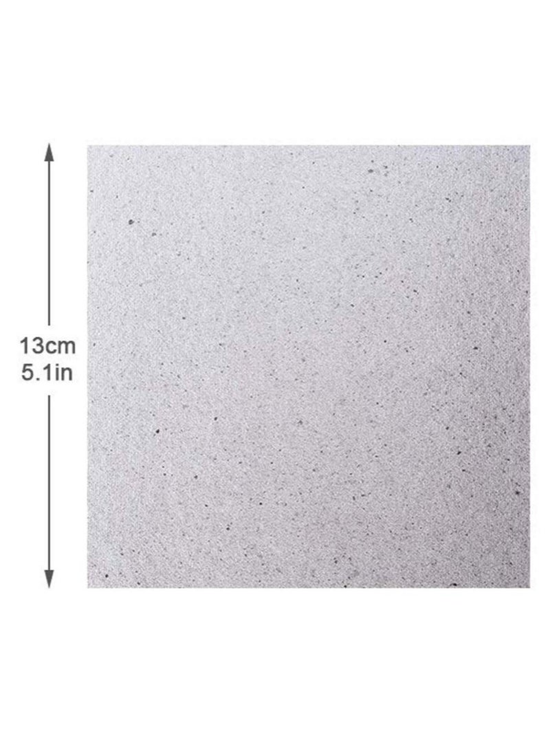 Microwave Waveguide Covers 6 Pack Mica Plates Sheets for Universal Oven Repair Cut to Size 13cm x 13cm High Temperature Insulation