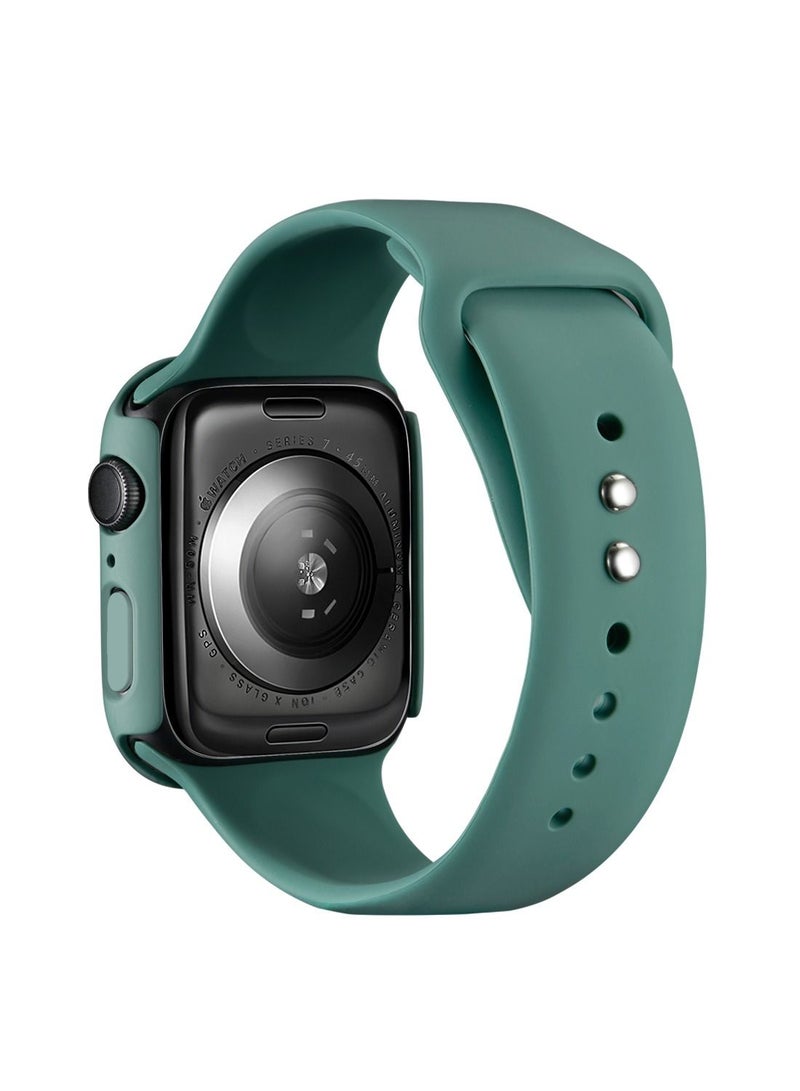 GULFLINK Silicone Watch Band 200mm Length For iWatch 7 41mm - Image 1