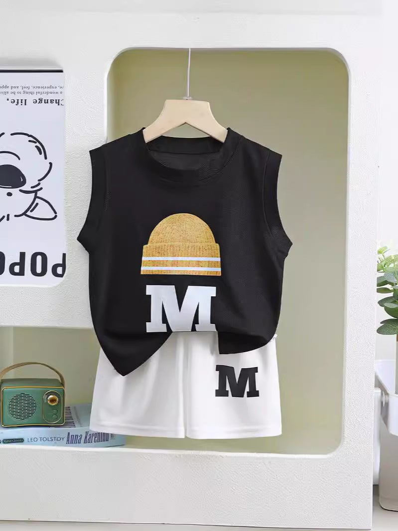 New Children'S Vest Suit Boys' Sleeveless Jacket Shorts Korean Summer Two-Piece Children'S Clothing - Image 4