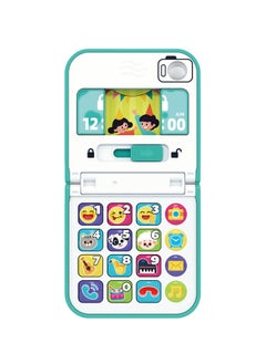 HOLA Hola Foldable & Slide Baby Phone - Interactive Smartphone Toy with 40+ Songs, Sounds, and Activities, Pretend Play, Educational Features, Safe Mirror, and Durable Design for Toddlers 6M+  - Image 2