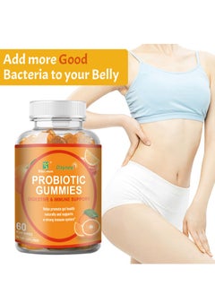 Wins Town Probiotic Gummies, Extra Strength Natural Floavored Probiotics Gummies Supplement, Health Support Dietary Supplement To Help Support Digestion, Gut Health And Immune System  - Image 1