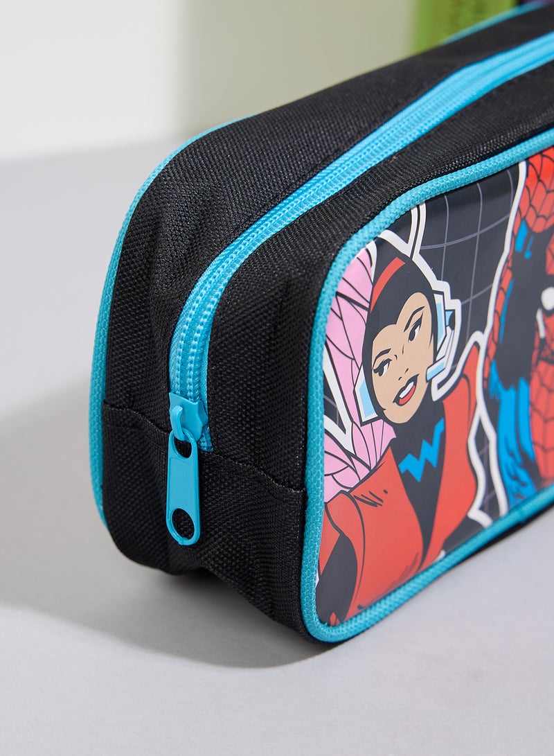 Pyramid Printed Pencil Case Comic Design - Image 4
