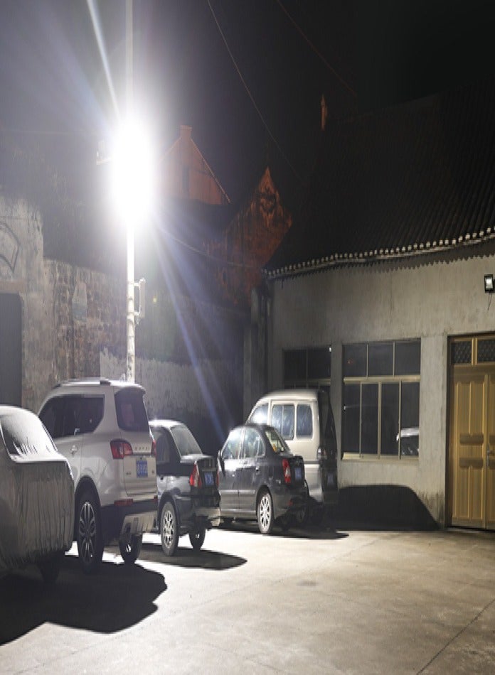 MODI Solar LED Flood Light 300W with Remote Control – 6500K Ultra Bright Outdoor Security Lamp, IP66 Waterproof, 12H Runtime, Fast Charging - Image 4