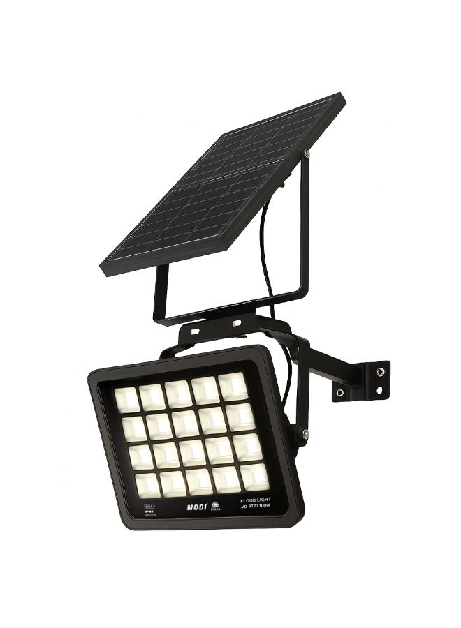 MODI Solar LED Flood Light 300W with Remote Control – 6500K Ultra Bright Outdoor Security Lamp, IP66 Waterproof, 12H Runtime, Fast Charging - Image 5