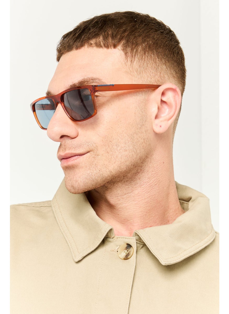Timberland Men TB930308D59 Square Sunglasses, Sliver  - Image 2