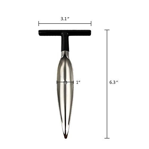 SUKHAD Stainless Steel Coconut Opener for Fresh Green Young Coconut Water, 3 X 0.5 X 6.5 Inch, Silver - Image 2