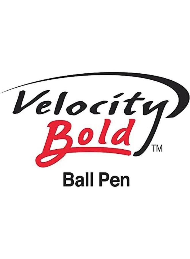بيك قلم حبر Vlgbp41 Blu Velocity Bold قابل للسحب مقاس 1.6 مم أزرق عدد 4 - Image 3