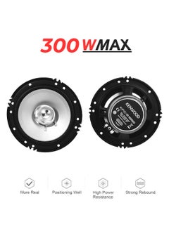 KENWOOD Car Speaker Dual Cone Music Speaker 30W/300W Max 16cm/6.5" Speaker Coaxial Flush Mount Speaker 2 Pcs Set KENWOOD KFCS1656  - Image 5