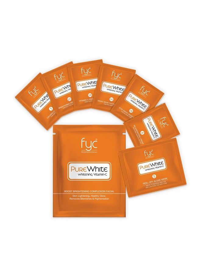 FYC Professional Yavi Cosmetics Pure White Vitaminc Facial Kit Pouch One Time Use  - Image 1
