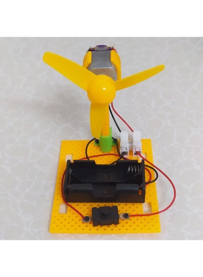 Loquat RBT School Project Electric Mini Fan - DIY Mini Electric Fan Kit - Image 1