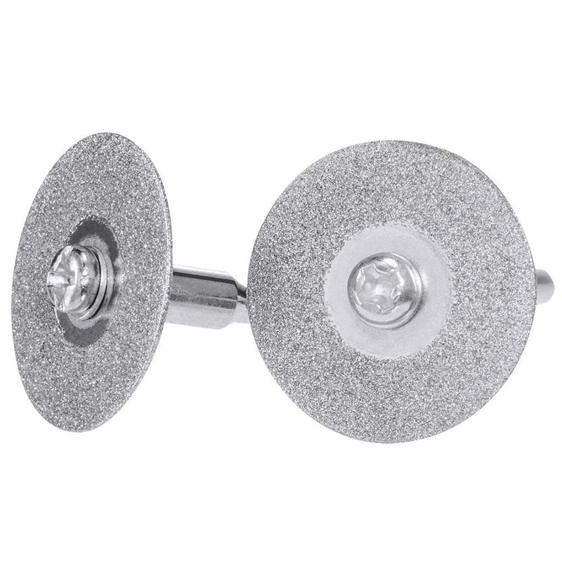 DIY Crafts Diy Crafts 10481 India 302707167414 Discs Mandrel Diamond Cutting Wheel Coated Rotary Tools for Dremel Multicolor 4 Piece  - Image 2